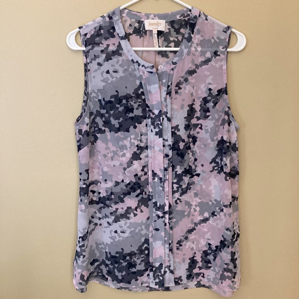 Laundry by Shelli Segal sleeveless blouse